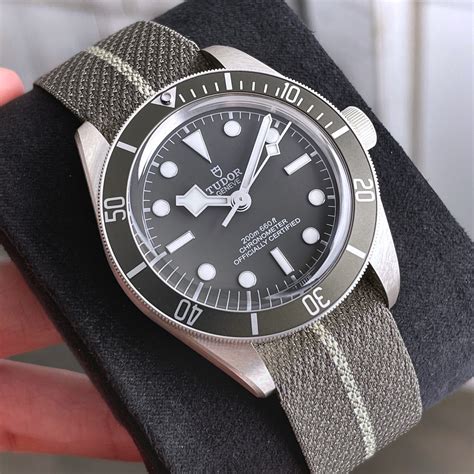 tudor black bay 58 lederarmband|tudor black bay 58 silver.